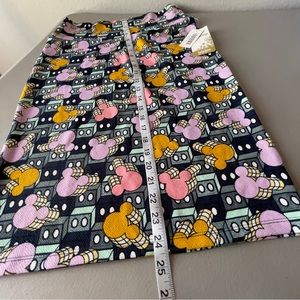NWT Disney Lularoe Mickey Mouse Cassie Multicolor Pencil Skirt Sz M Stretchy